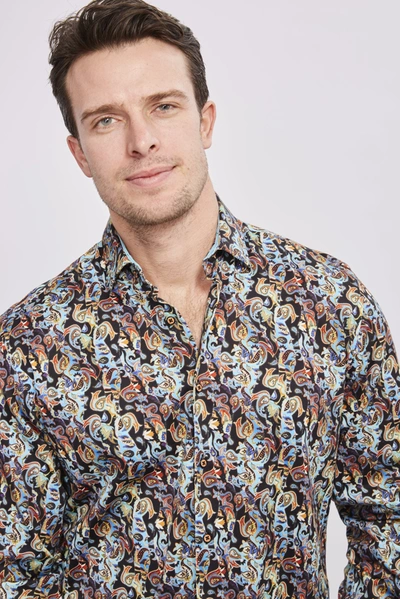 Luchiano Visconti Multicolor Paisley Shirt