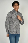 Luchiano Visconti Star Burst Shirt Signature Collection In Multi