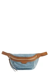 Rag & Bone Commuter Denim Belt Bag In Dnm