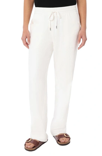 Jones New York Collection Compression Lexington Straight Leg Pant In White