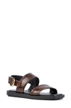 Aquatalia Joni Slingback Sandal In Brown