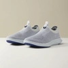 Allbirds Tree Dasher Relay Slip-on Sneaker In Blizzard/hazy Cobalt