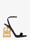 DOLCE & GABBANA DOLCE & GABBANA WOMAN SANDALS WOMAN BLACK SANDALS