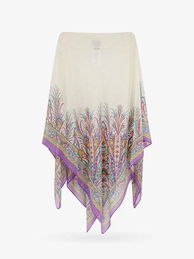 Etro Woman Cape Woman White Capes