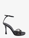GIVENCHY GIVENCHY WOMAN STITCH WOMAN BLACK SANDALS