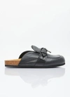 JW ANDERSON JW ANDERSON MEN PADLOCK LOAFER LEATHER MULES