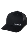 Hurley Corp Staple Trucker Baseball Cap In Black