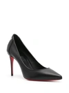 Christian Louboutin Sporty Kate Pointed Toe Pumps In Black