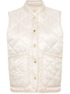 FAY FAY QUILTED DOWN VEST