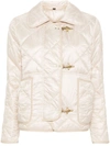 FAY FAY QUILTED MINI 3-HOOK CABAN JACKET
