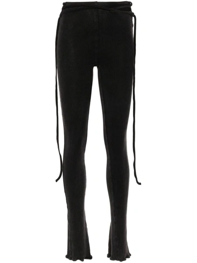Ottolinger Cut-out Detail Trousers In Black