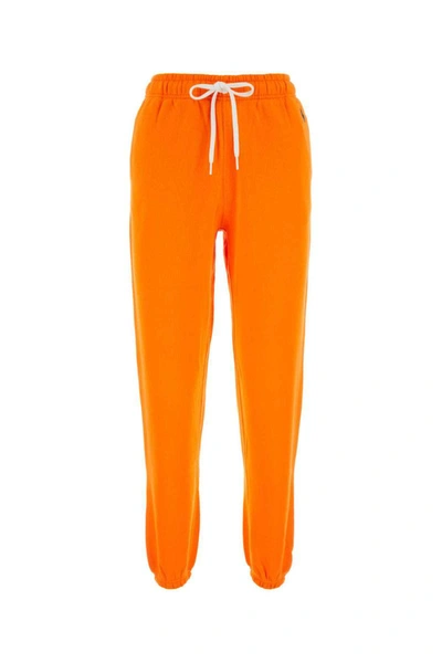 Polo Ralph Lauren Polo Pony 刺绣运动裤 In Orange