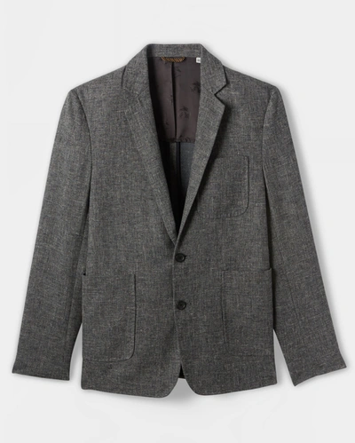 Reid Archie Jacket In Charcoal