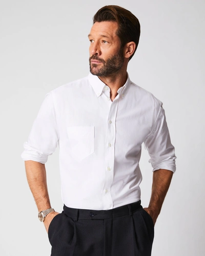 Reid Arnie Oxford Shirt In White