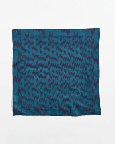 Reid Barn Quilt Bandana In Blue