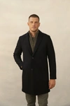 REID BOILED WOOL JORDAN COAT