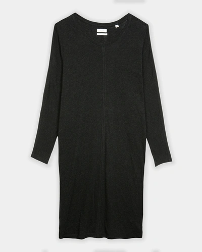 Billy Reid, Inc Cotton Cashmere Dolman Dress In Black