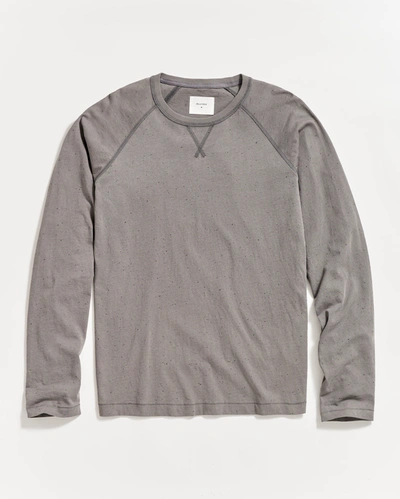 Reid Donegal Crew Neck In Charcoal