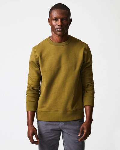 Reid Dover Sweatshirt In Olive Drab