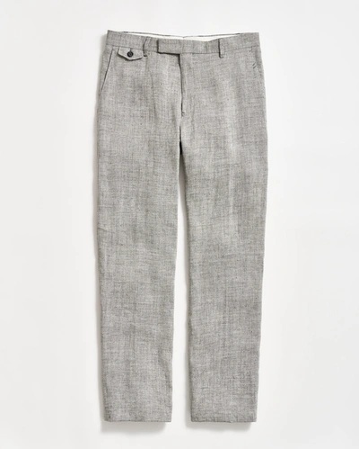 Reid Flat Front Trouser In Grey