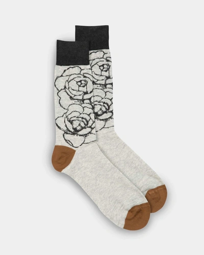 Billy Reid, Inc Flora Sock In Washed Teal