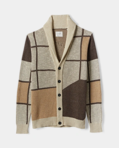 Reid Frames Jacquard Cardigan In Multi