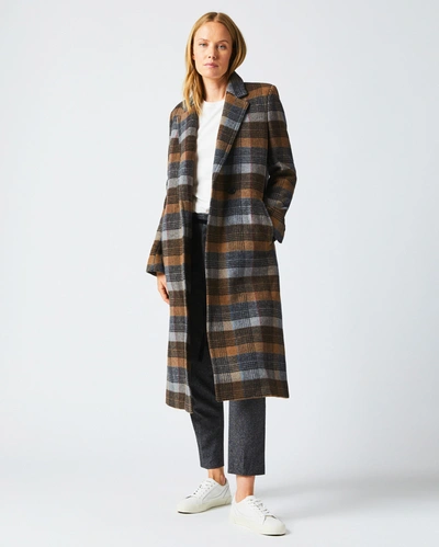 Reid Ives Coat In Brown