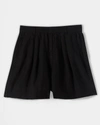 REID LINEN PLEATED SHORT