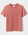 REID MELANGE STRIPE TEE