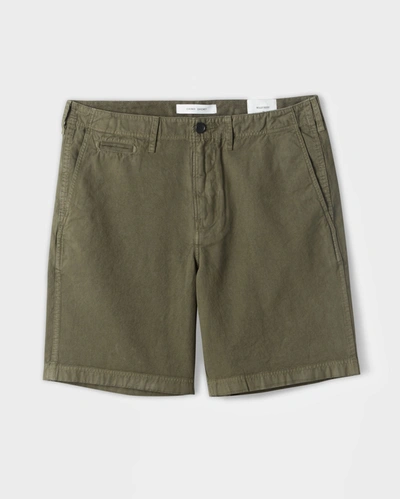 Reid Pima Cotton Chino Short In Beach Blue