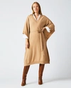 REID PONCHO SWEATER DRESS