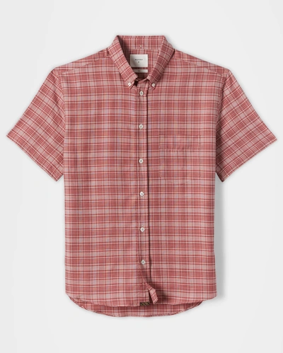 Reid S/s Kirby Shirt In Plum