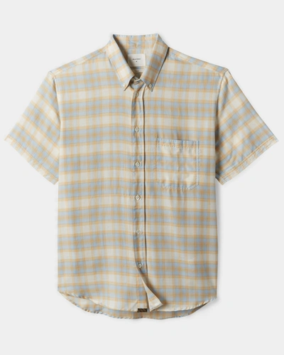 Reid S/s Tuscumbia Shirt In Sky Blue