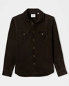 REID SAVOY SUEDE WORKSHIRT