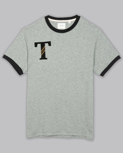 Billy Reid, Inc Texas Tee In Grey