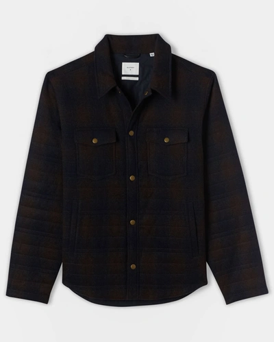 Reid Theo Shirt Jacket In Black