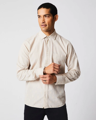 Reid Tuscumbia Shirt In Oatmeal