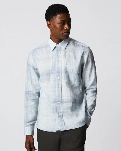 Reid Tuscumbia Shirt In Limestone/slate