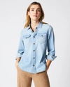 BILLY REID, INC WOMEN'S SHOALS DENIM SHIRT