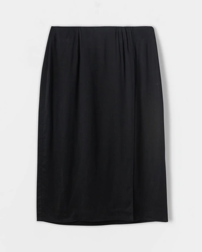 Reid Wrap Skirt In Black