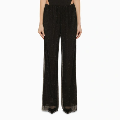 Philosophy Wide Leg Pants In Black