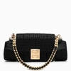 GIVENCHY GIVENCHY | 4G BAG SMALL BLACK WITH EMBROIDERY