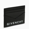 GIVENCHY GIVENCHY BLACK LEATHER G-CUT WALLET