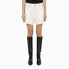Off-white Vintage White Denim Shorts In White