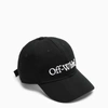 OFF-WHITE OFF-WHITE™ BLACK BASEBALL CAP WITH LOGO