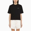 Off-white Black T-shirt With Arrow X-ray Motif In Black