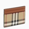 BURBERRY BURBERRY VINTAGE CHECK PATTERN CARD HOLDER