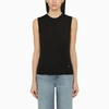 Chloé Sleeveless Wool Knitted Top In Black