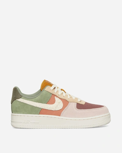 Nike Wmns Air Force 1  07 Lx Sneakers Oil Green / Pale Ivory In Multicolor