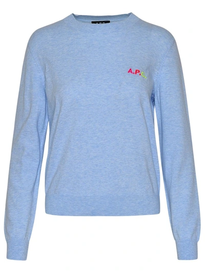 A.p.c. Sweater In Light Blue